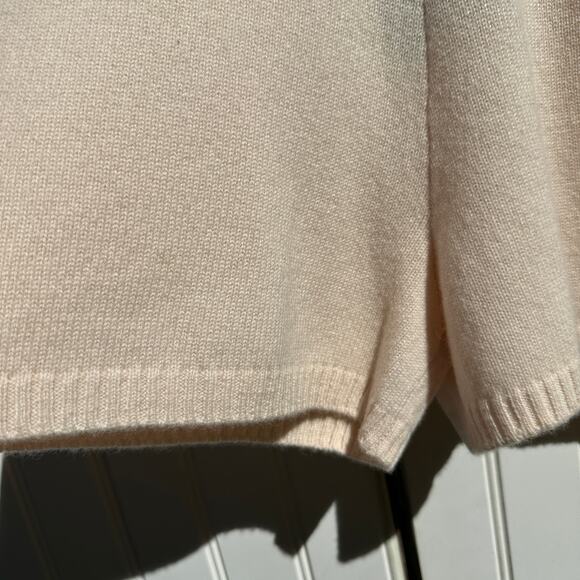 Lisa Yang Winnie Shorts 100% Cashmere Pearl Warm Cream Size 0 Extra Small NWT - Picture 10 of 15
